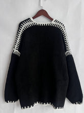 Load image into Gallery viewer, Contrast Open Front Dropped Shoulder Cardigan (multiple color options)
