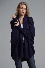 Load image into Gallery viewer, Open Front Batwing Sleeve Cardigan (multiple color options)
