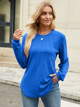 Load image into Gallery viewer, Round Neck Long Sleeve Top (multiple color options)
