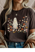 Load image into Gallery viewer, Floral Ghosts Graphic Tee (multiple color options)
