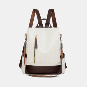 PU Leather Backpack Bag (multiple color options)