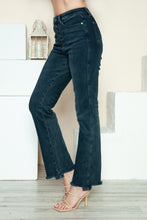 Load image into Gallery viewer, Judy Blue Button Fly Hem Destroy Straight Jeans
