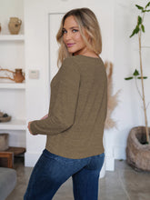 Load image into Gallery viewer, Button Up Round Neck Long Sleeve Cardigan (multiple color options)
