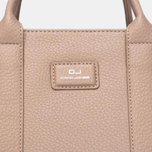 David Jones Textured PU Leather Handbag (multiple color options)