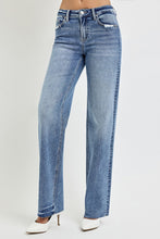 Load image into Gallery viewer, RISEN High Rise Straight Leg Jeans with Pockets
