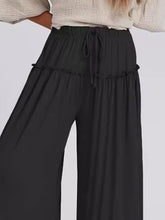 Load image into Gallery viewer, Full Size Frill Wide Leg Pants
