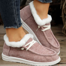 Load image into Gallery viewer, Lace Up Round Toe Furry Sneakers (multiple color options)
