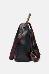 PU Leather Backpack Bag (multiple color options)