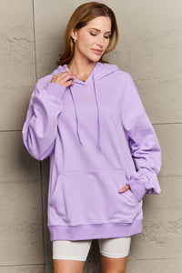 Drawstring Long Sleeve Hoodie (multiple color options)