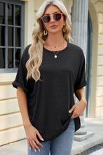 Load image into Gallery viewer, Round Neck Half Sleeve T-Shirt (multiple color options)
