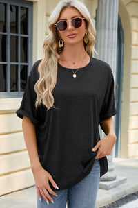 Round Neck Half Sleeve T-Shirt (multiple color options)