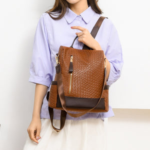 PU Leather Backpack Bag (multiple color options)