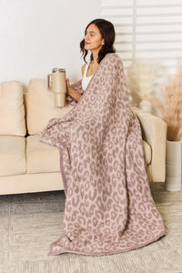 Leopard Decorative Throw Blanket (multiple color options)