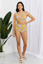 Load image into Gallery viewer, Take A Dip Twist High-Rise Bikini in Mustard
