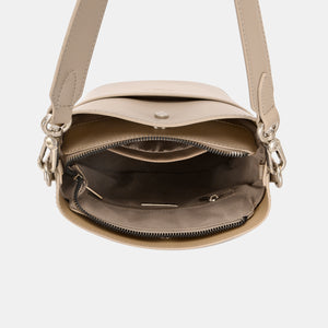 David Jones PU Leather Shoulder Bag (multiple color options)
