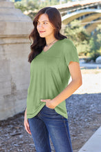 Load image into Gallery viewer, Bamboo V-Neck Short Sleeve T-Shirt (multiple color options)
