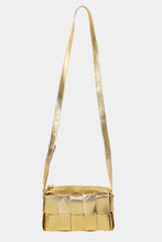 Load image into Gallery viewer, Woven Crossbody Bag with Adjustable Strap (multiple color options)
