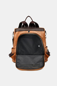 PU Leather Backpack Bag (multiple color options)