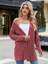 Load image into Gallery viewer, Open Front Long Sleeve Cardigan (multiple color options)
