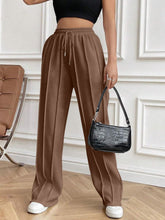 Load image into Gallery viewer, Drawstring Elastic Waist Pants with Pockets (multiple color options)
