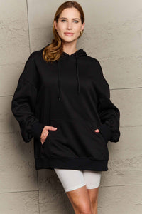 Drawstring Long Sleeve Hoodie (multiple color options)