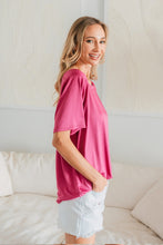 Load image into Gallery viewer, Square Neck Short Sleeve Top
