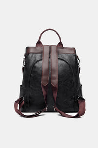 PU Leather Backpack Bag (multiple color options)