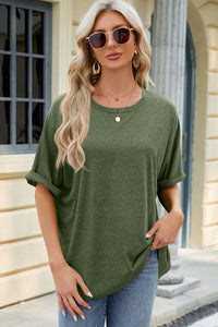 Round Neck Half Sleeve T-Shirt (multiple color options)