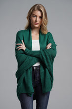 Load image into Gallery viewer, Open Front Batwing Sleeve Cardigan (multiple color options)
