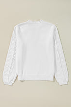 Load image into Gallery viewer, Daisy Notched Long Sleeve Sweater (multiple color options)
