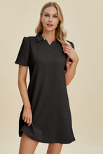 Load image into Gallery viewer, Texture Short Sleeve Dress (multiple color options)
