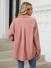 Load image into Gallery viewer, Button Up Long Sleeve Shirt with Breast Pockets (multiple color options)
