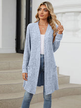 Load image into Gallery viewer, Open Front Long Sleeve Cardigan (multiple color options)
