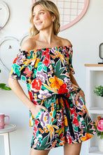 Load image into Gallery viewer, Floral Off-Shoulder Top
