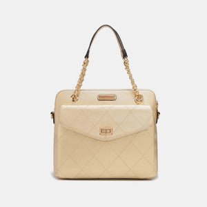 Nicole Lee USA Diamond Quilted Crossbody Bag (multiple color options)
