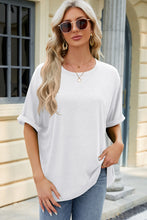 Load image into Gallery viewer, Round Neck Half Sleeve T-Shirt (multiple color options)
