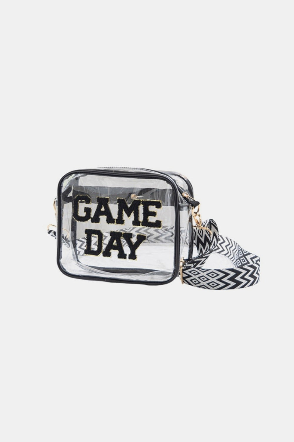 GAME DAY Stadium Approved Transparent Crossbody Bag (multiple color options)