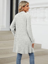 Load image into Gallery viewer, Open Front Long Sleeve Cardigan (multiple color options)
