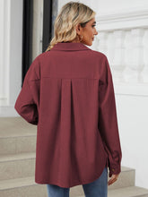 Load image into Gallery viewer, Button Up Long Sleeve Shirt with Breast Pockets (multiple color options)
