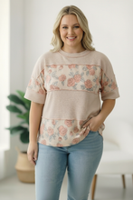 Load image into Gallery viewer, Roses are Red Colorblock Top
