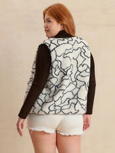 Load image into Gallery viewer, Tied Sherpa Vest Coat with Pockets
