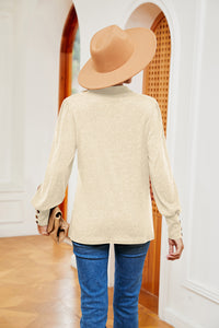 Johnny Collar Long Sleeve Top (multiple color options)