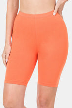 Load image into Gallery viewer, Casual Moves High Waist Bermuda Shorts in Deep Coral
