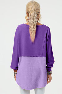 Long Sleeve High-Low Top (multiple color options)