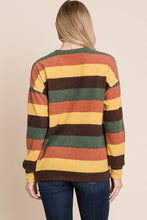 Load image into Gallery viewer, Multi-Color Striped Knit Top
