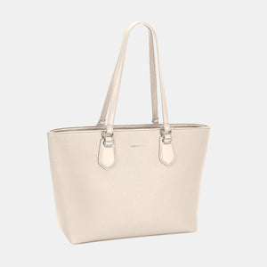 David Jones PU Leather Tote Bag  (multiple color options)