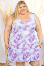 Load image into Gallery viewer, Stormy Summer Skies - Swing Dress
