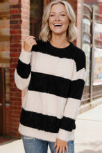 Load image into Gallery viewer, Downtown Darling Wide Stripe Sweater
