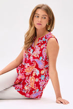 Load image into Gallery viewer, Dear Scarlett Lizzy Tank Top in Red
