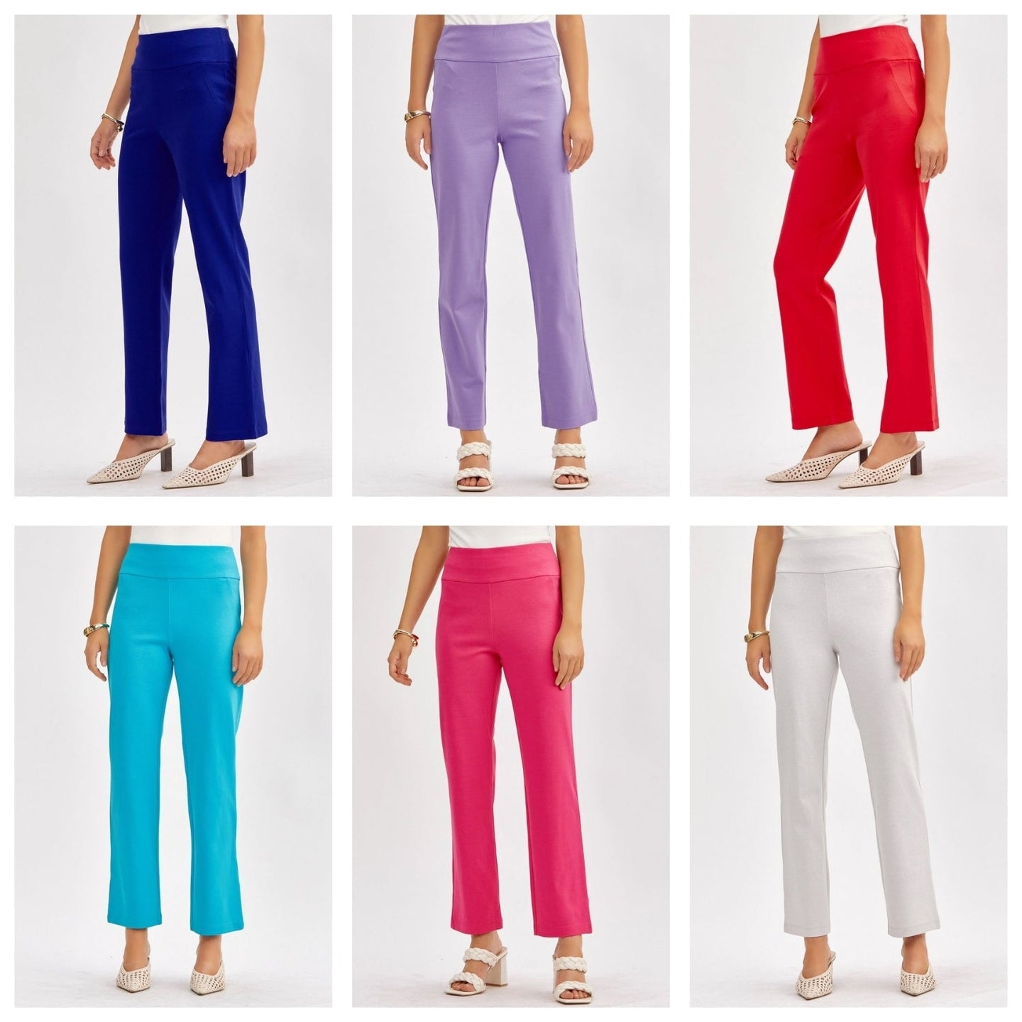 Dear Scarlett Magic Straight Pants (multiple color options)